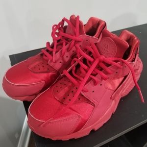 Huaraches all red